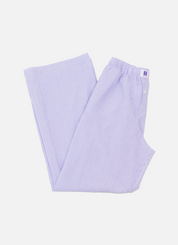 Classic Long Pant - Lilac Stripe