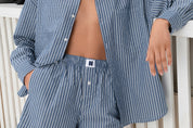 Classic Boxer - Midnight Blue Stripe - NEW