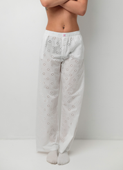 Le Pantalon Long Classique - Dahlia Blanc